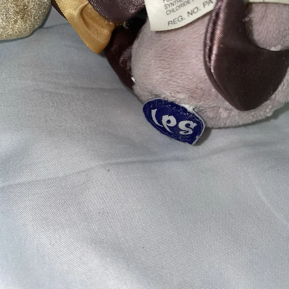 2008 Hasbro Plush Littlest Pet Shop LPS Sassiest Dog Stuffed Animal Toy Doll 8